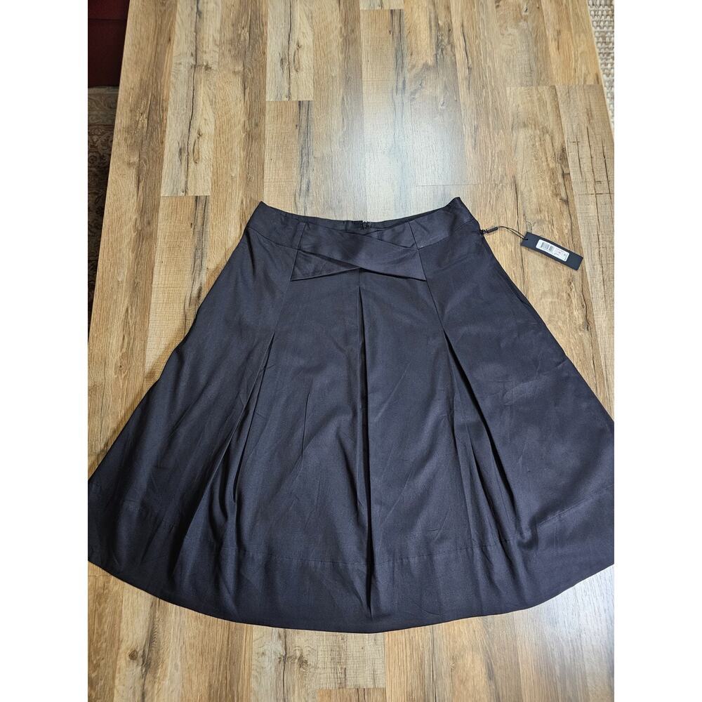 Donna Karen‎ Black A-Line Skirt Women’s Size 10 NWT